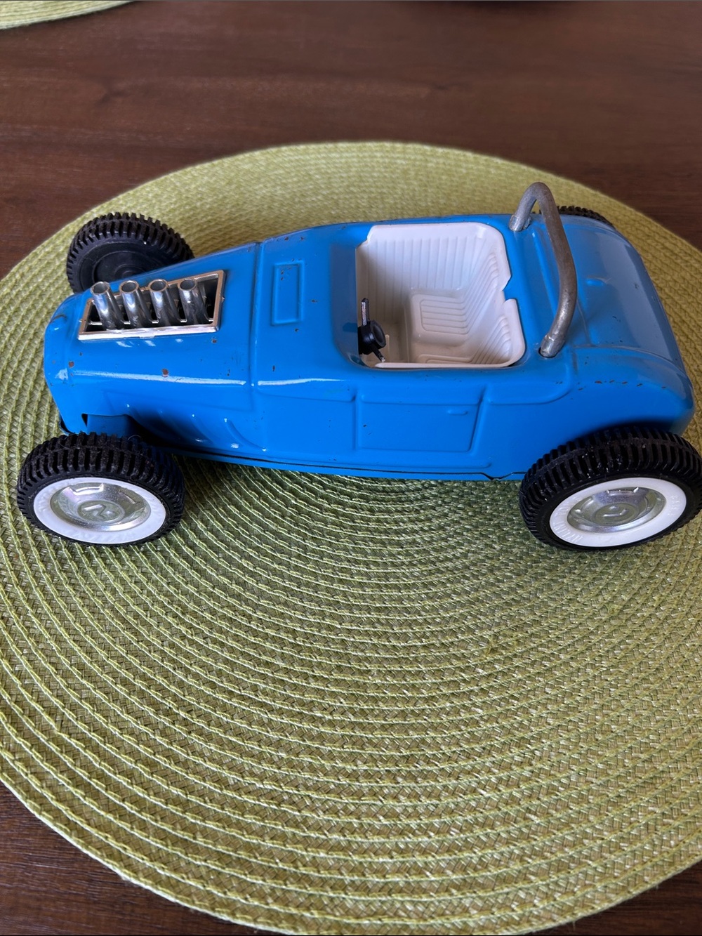 Nylint  vintage 1960’s Ford Blue Classic Toy Roadster Car - Kids Toy
